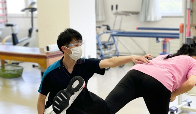 スポーツ外来の様子