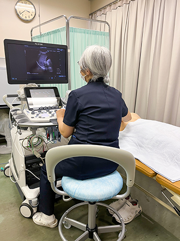 エコー検査の写真1