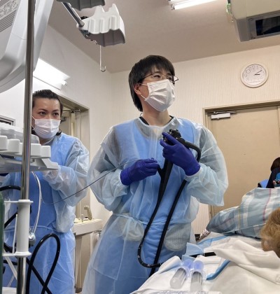 内視鏡検査の様子